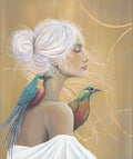 « Blue birds » - Signed art print / Impression d’art signée